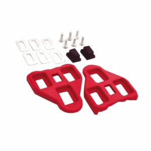 Delta road cleats in nylon 5° oscillation red - 1