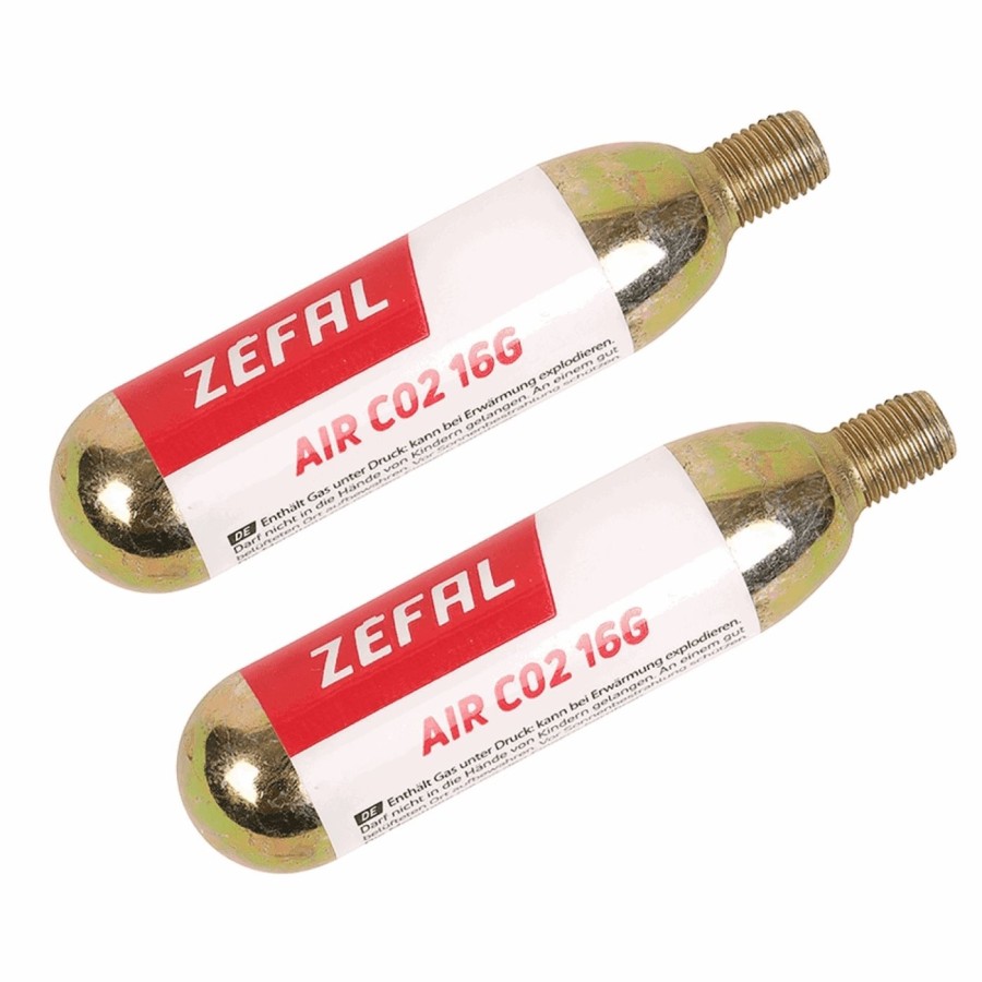 Kit of 2 co2 16 g threaded cylinders - 1