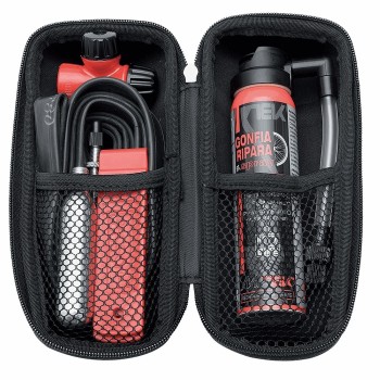 Portatutto 500ml morbido con zip laterale nero - 1 - Borracce - 8005586229014