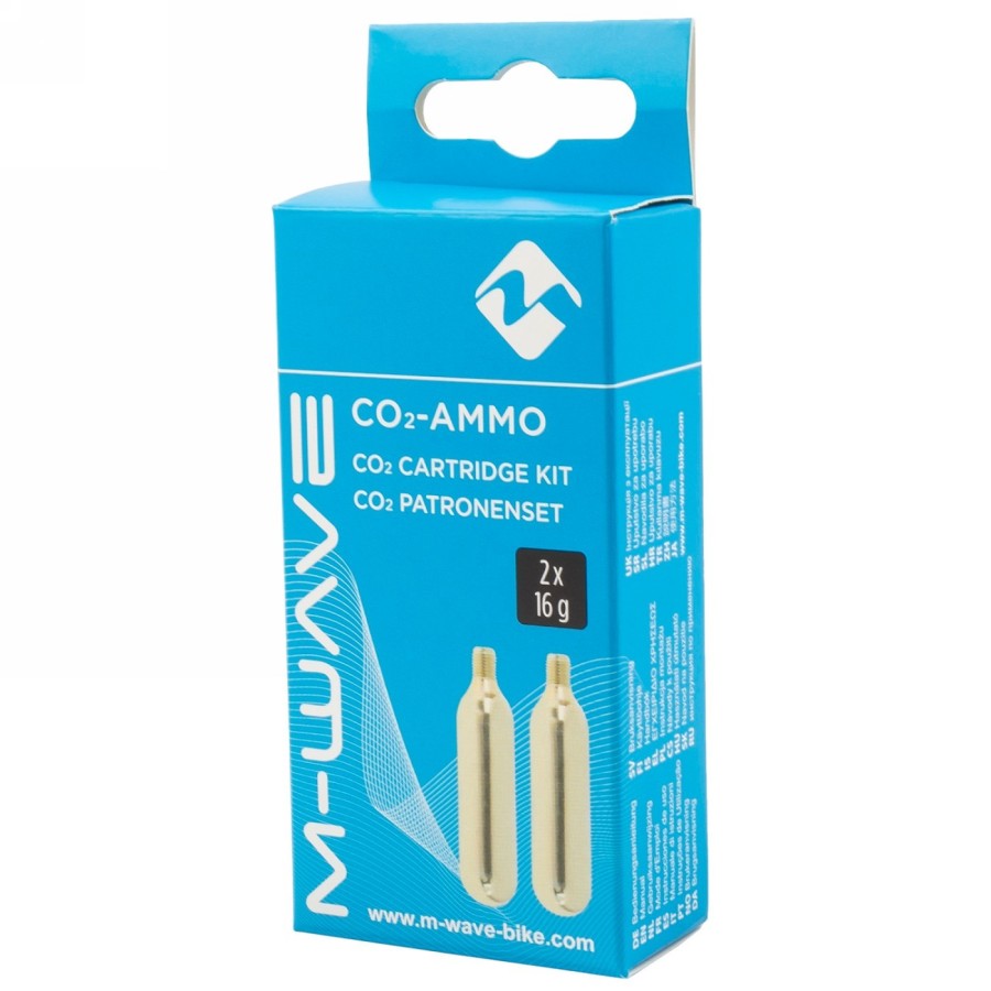 Cartucho de Co2 co2-ammo, 16 g, 2 piezas en paquete de exhibición 083103 - 2