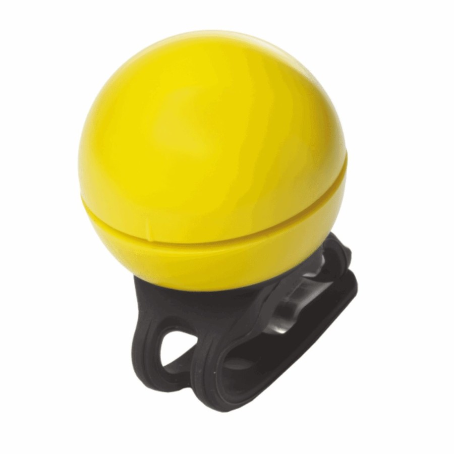Campanello elettronico plastica 40mm giallo - 1 - Campanelli - 