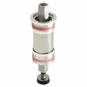 118mm aluminum bottom bracket with square pin - 1