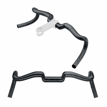 Gera handlebar with/without dcr 31,7mm x 440mm eos carbon pob - 1