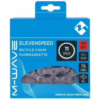 Bicycle chain m-wave, anti-rust, 1/2x11/128, 116 links, 11-speed, with locking link, ek - 2