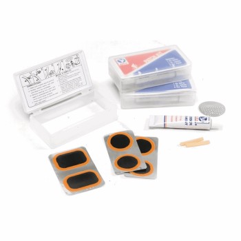 Kit rappezzi pezze + mastice pax - riparazione camera d'aria - 1 - Riparazione e rappezzi - 8032853053591