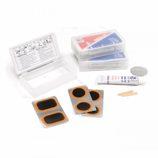 Kit rappezzi pezze + mastice pax - riparazione camera d'aria - 1 - Riparazione e rappezzi - 8032853053591