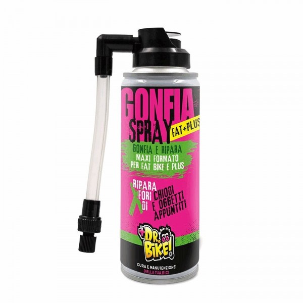 Dr.bike gomme - gonfia e ripara spray fat bike - 200ml - 1 - Riparazione e rappezzi - 8005586229588