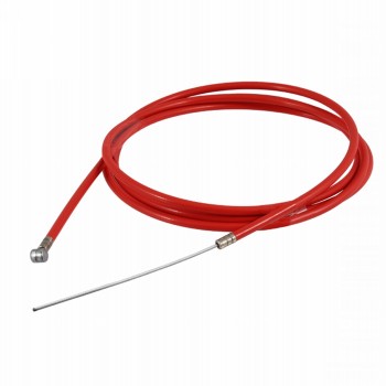 Juego de cable/vaina de freno para scooter 1800mm rojo compatible con xiaomi - 1