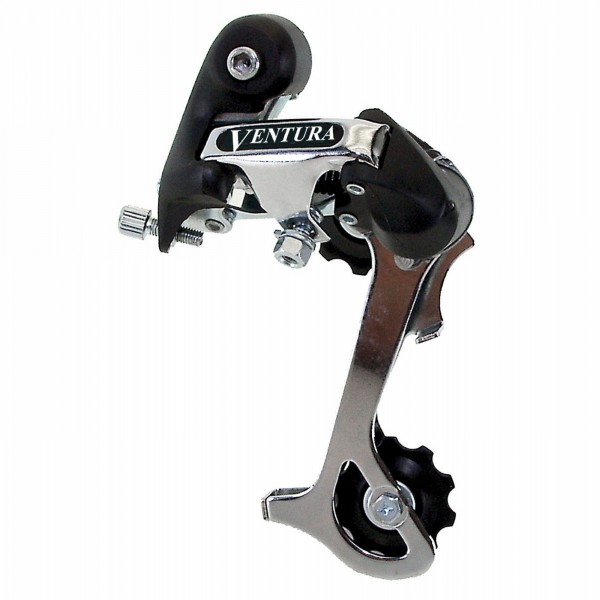 Rear derailleur ventura, index, 6/7-speed, long cage, with bracket, mv - 1