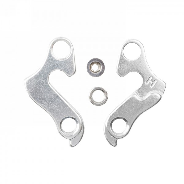 Derailleur hanger for frames no. 660590/1/2/3 and 660601/2/3/4 and 660790/2, with screw and nut also suitable for models from - 