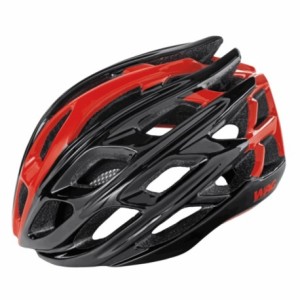 Gt3000 adult road helmet in-mold conehead m technology black / red - 1