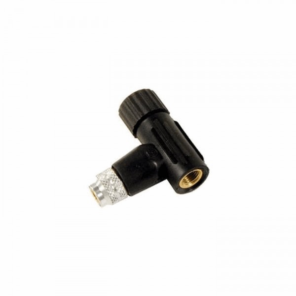 Co2 dispenser for nylon canisters - black brass fittings - 1