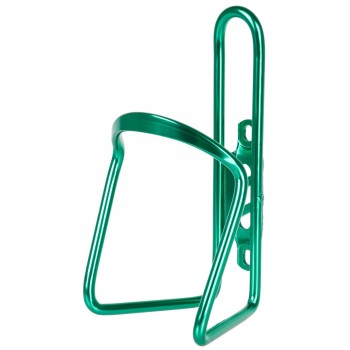 Aluminum water bottle holder, green, 6 mm - 1