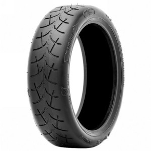 Neumático duro negro 8" 1/2x2 c9287 - 1