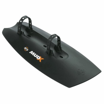 Parafango anteriore mud-x attacco al tubo obliquo nero - 1 - Parafango - 4002556172725