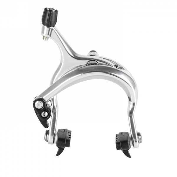 Road bike brake body, vr+hr, aluminium, 55-73 mm, silver anodised, mv - 1