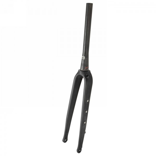 Forcella da strada 1.1/8-1.5' flat in, 1.1/8'-1.5', full carbon ud non verniciata, con attacco freno a disco flat mount, vecchia