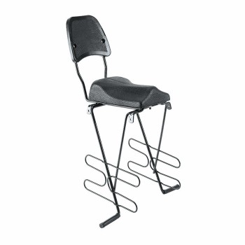 Asiento trasero acolchado classic en acero - 1