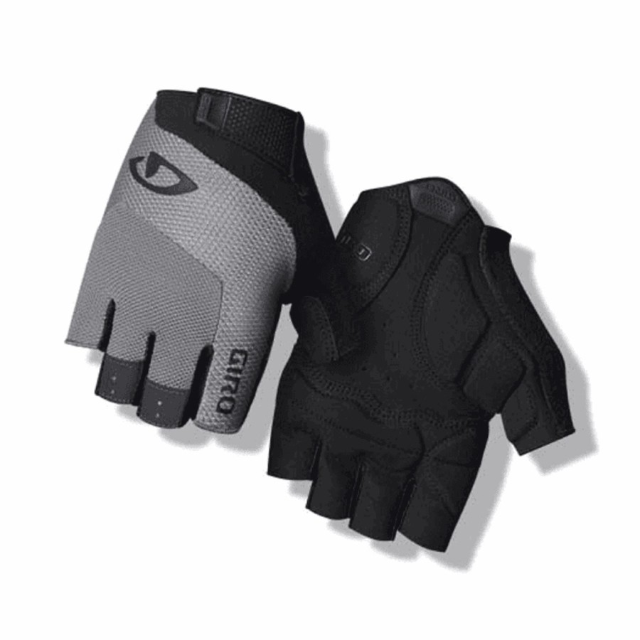 Bravo gel short gloves grey/charcoal size s - 1