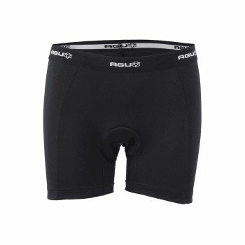 Under damen sportshorts schwarz mit polster größe xs - 1