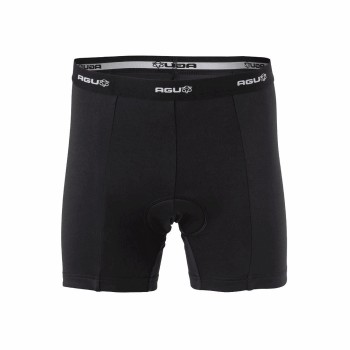 Pantalón corto deportivo hombre under negro con badana talla s - 1