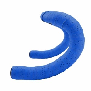 Eolo soft handlebar tape drilled 3mm in pu+eva blue - 1