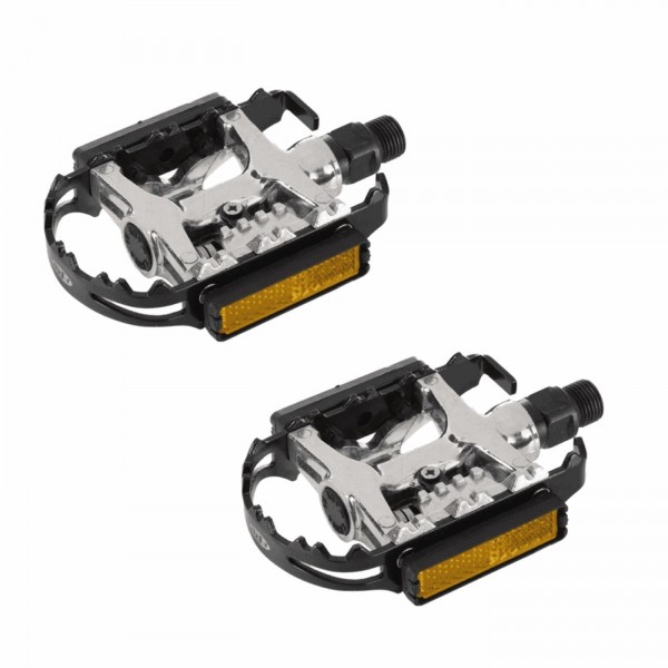 Pédales compatibles shimano fpd double nwl-273l - 1