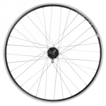 roue, 26', vr, 32 trous 380272 : jante alu 'dragon l-719', 26', 559 x 19 mm, 32 trous, noire, a/v, avec - 1