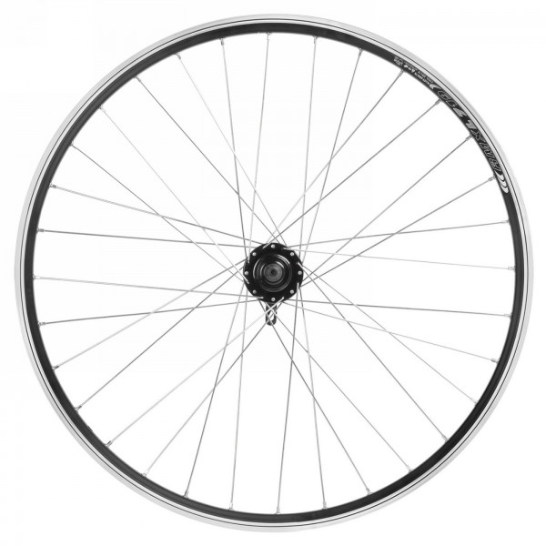 roue, 26', vr, 32 trous 380272 : jante alu 'dragon l-719', 26', 559 x 19 mm, 32 trous, noire, a/v, avec - 1