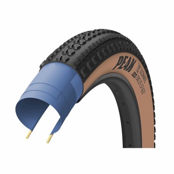 Pneu peak 29x2.40 tubeless complet cross country noir/para - 1