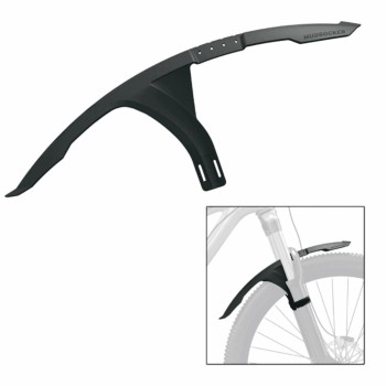 Mudrocker front fender for 27.5-29 wheels, black color. - 1