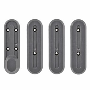 Kit 4 plastic protections for scooter + 4 xiaomi compatible reflective stickers - 1