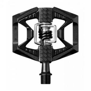 Pair of dual double shot 3 pedals, black - 1