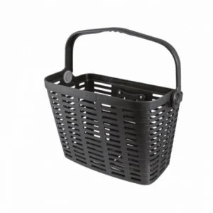 Plastic basket with handlebar clip attachment - 1