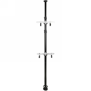 Exhibition bike rack, height adjustable, tool-free assembly - 1