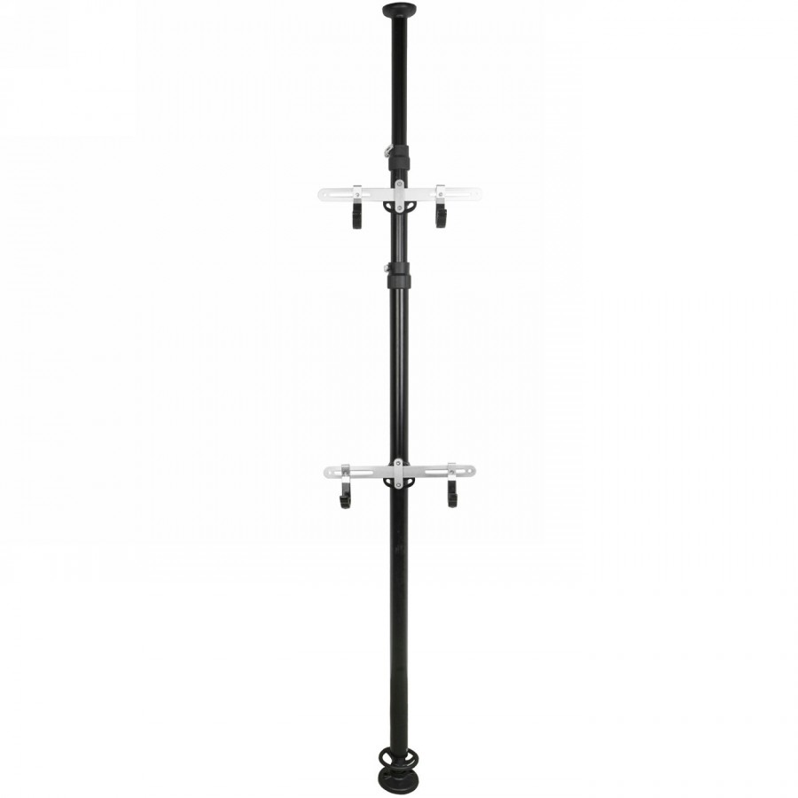 Exhibition bike rack, height adjustable, tool-free assembly - 1