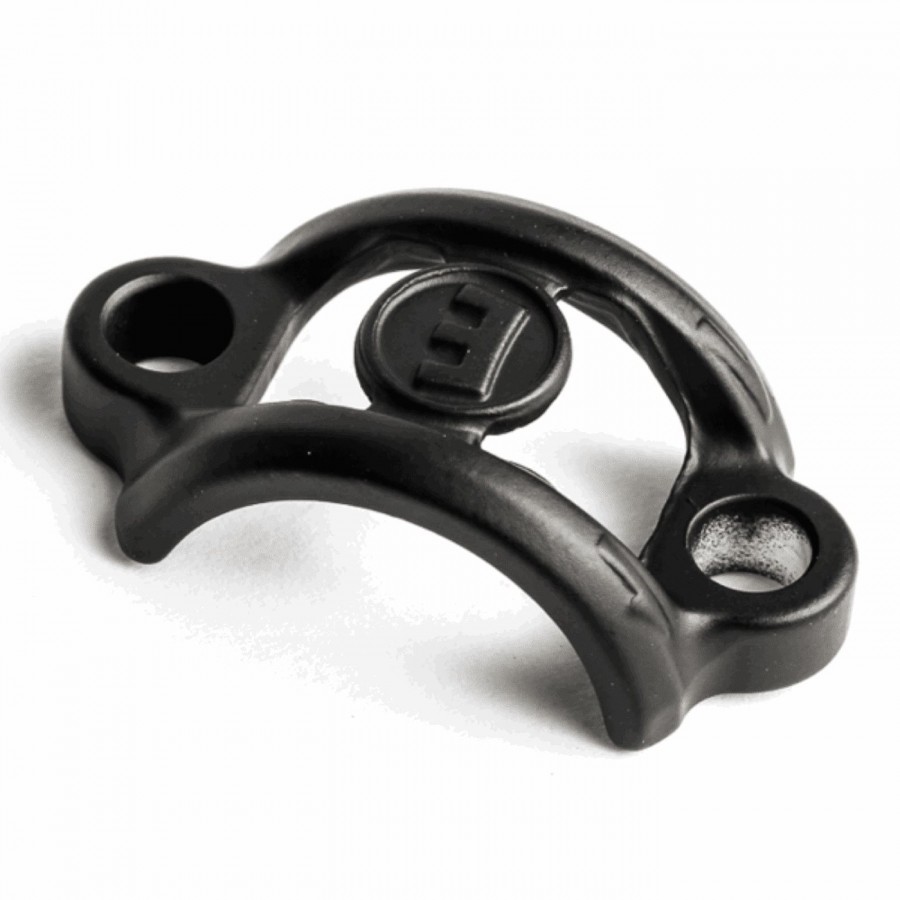 Black aluminum lever clamping collar without screws - 1