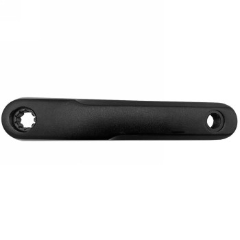 manivelle, droite, prise bni (mini-isis) pour moteurs e-bike bosch gen 3, alu, 160 mm, noir anodisé, offset 5 mm, avec - 1