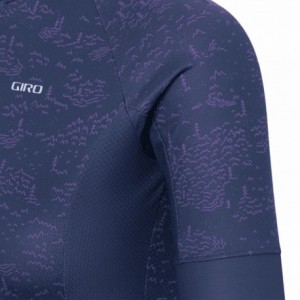 Camiseta deportiva crono azul noche/violeta talla xs - 3