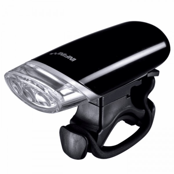 Licht luxo frontlicht 3 led-weißlichtbatterie - 1