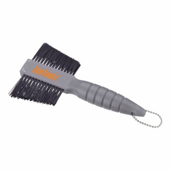 Brosse à double poils, avec des poils doux d'un côté et des poils durs de l'autre - 1