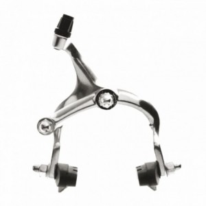 Brakes for fixed bike aluminum col.silver pair - 1