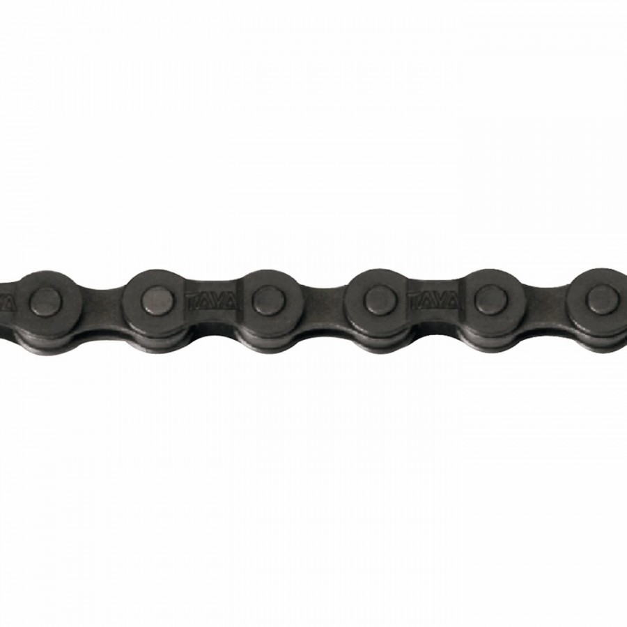 Chain 6/7s x 116 black links - 1