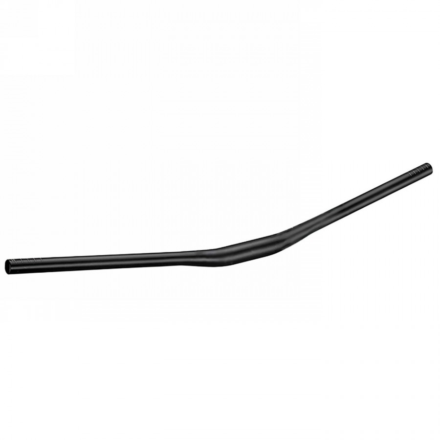 Mtb handlebar hb-m4.1, aluminium, matt black, width: 780mm, clamping: 31.8 mm, backsweep: 7°, upsweet: 4°, rise: 10 mm, on m-wav