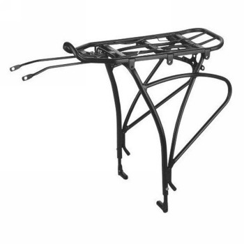 24/28" aluminum luggage rack for disc brake frame - 2