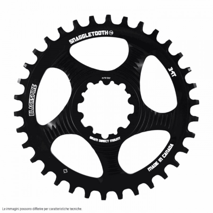 Snaggletooth chainring 30 teeth direct mount 6mm offset sram - 1