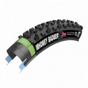 Neumático plegable honey badger dh dtc-dh lgc 27,5" x2,40 120 tpi - 1