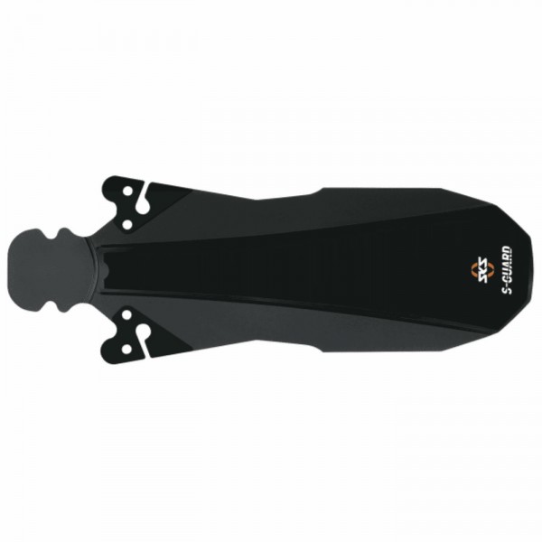 Attache de selle noire s-guard pour garde-boue arrière - 1