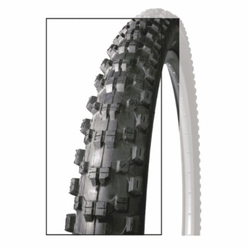 Nevegal 26 "x2.10 tire with dtc 60tpi rigid compound - 1