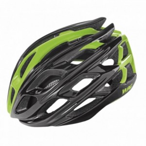 Road helmet for adults gt3000 in-mold shell with conehead technology size l black / green - 1